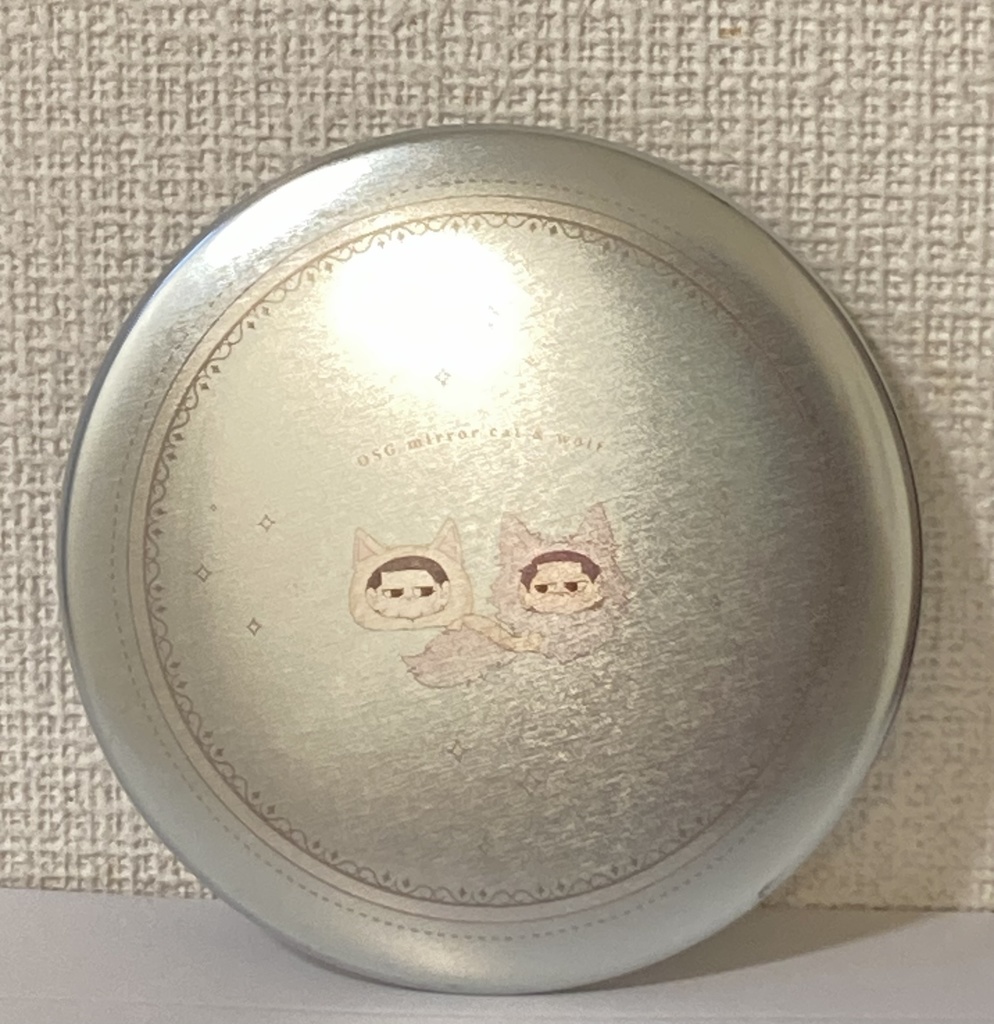 猫狼尾杉の缶ミラー