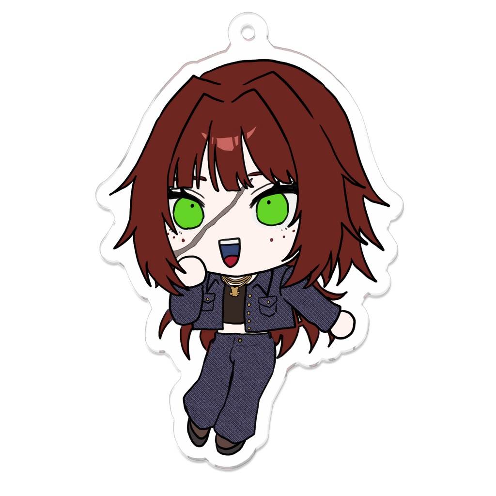 首領たこ アクリルキーホルダー