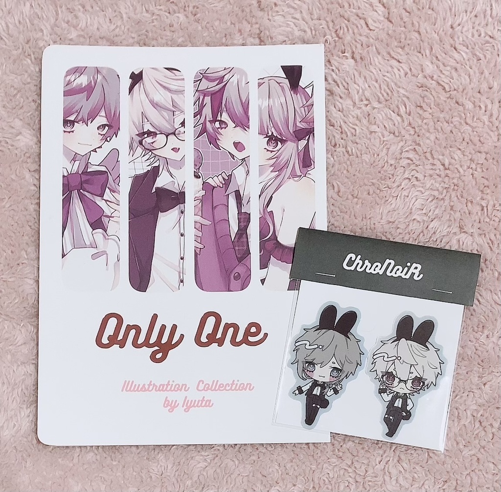 【にじそうさく08】にじさんじイラスト本「Only One」くろのわステッカーセット