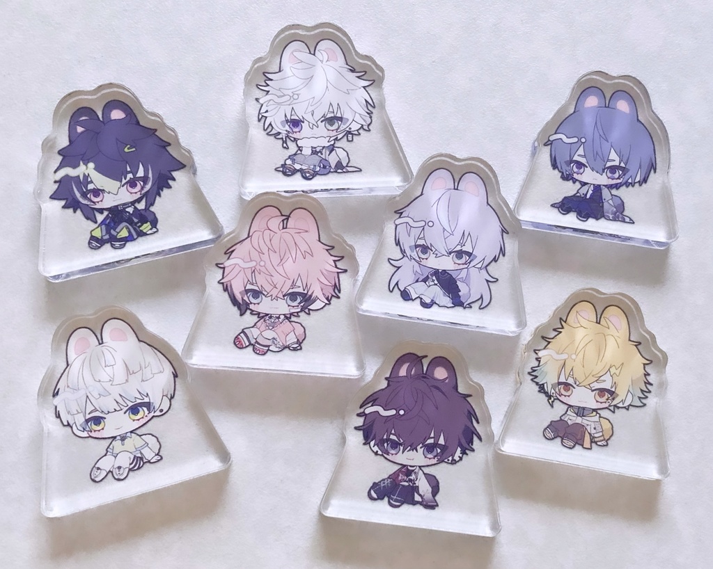 【非公式】けもつえー自立ミニアクリルスタンド