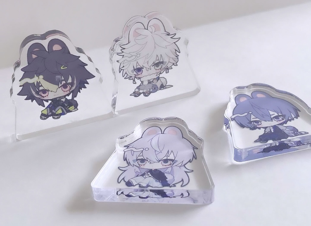 【非公式】けもつえー自立ミニアクリルスタンド