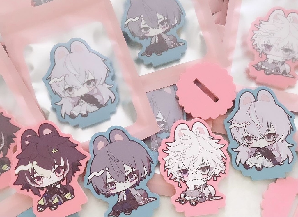 【非公式】Dyticaうさみみカラーアクリルスタンド