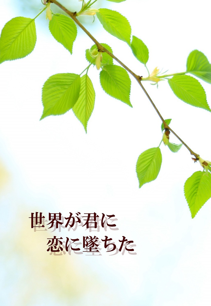 【HQ】世界が君に恋に墜ちた【国影】