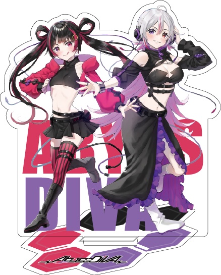 AbyssDIVA オリジナル曲【CROWN】&キービジュアルアクリルスタンド