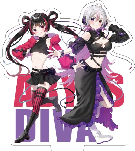 AbyssDIVA オリジナル曲【CROWN】&キービジュアルアクリルスタンド