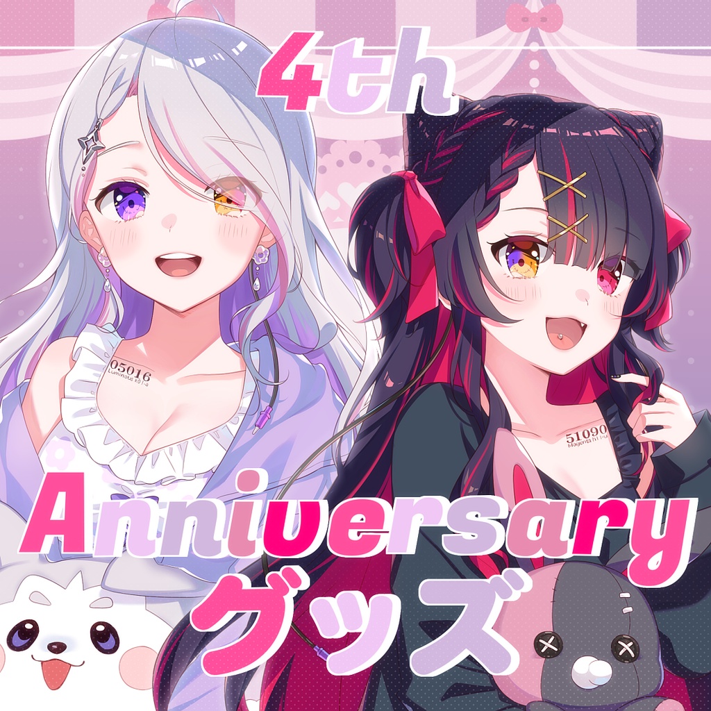 【受注販売】AbyssDIVA 4周年記念グッズ 単品アクリルブロック/トートバック【期間:11月2日まで】