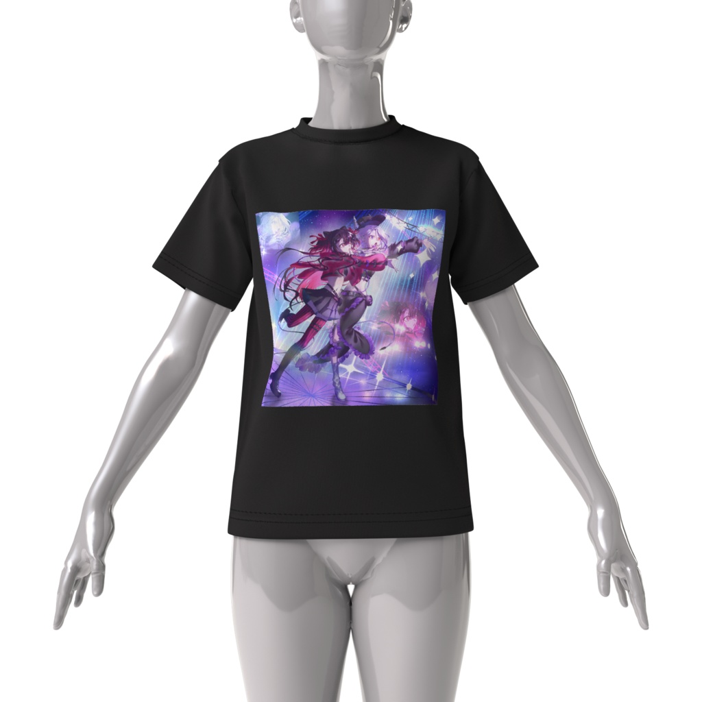 【常設】AbyssDIVA 4周年記念Tシャツ【白 / 黒】