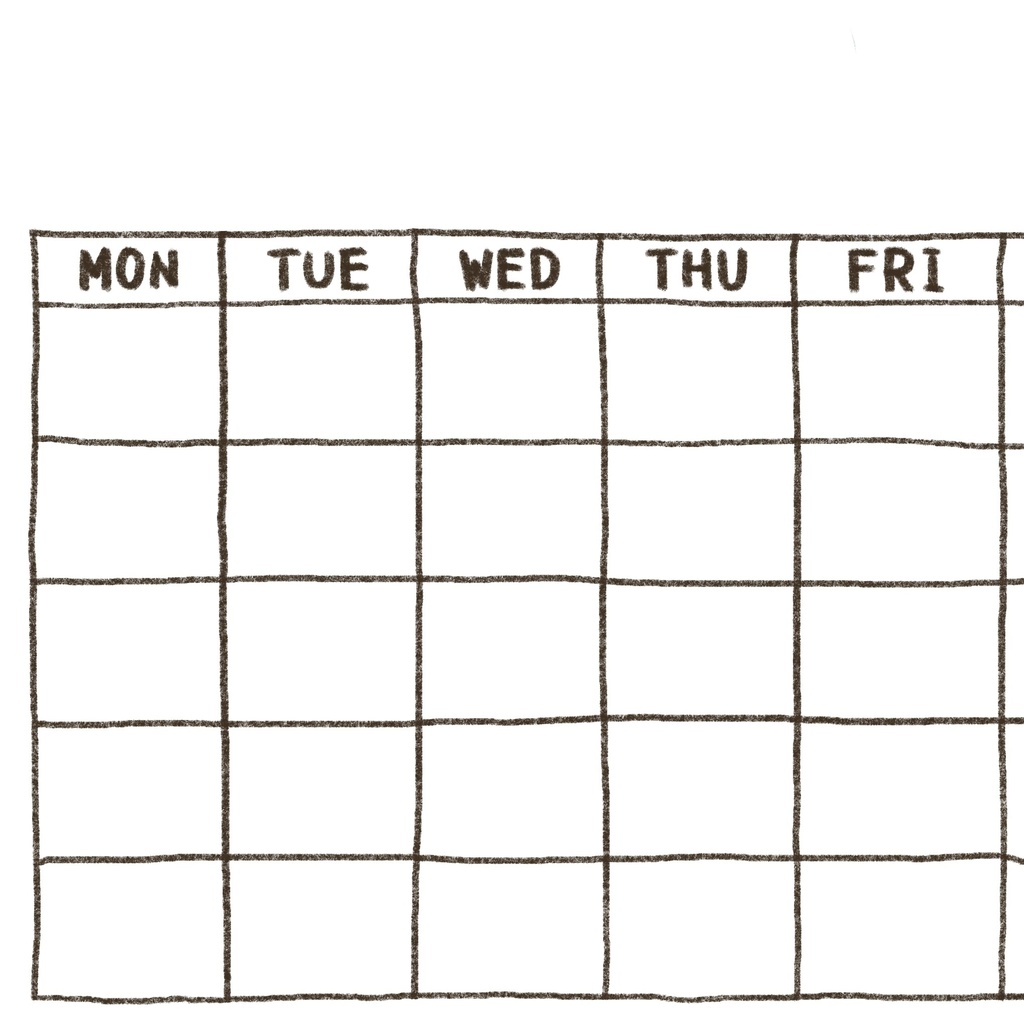 Monday start Monthly