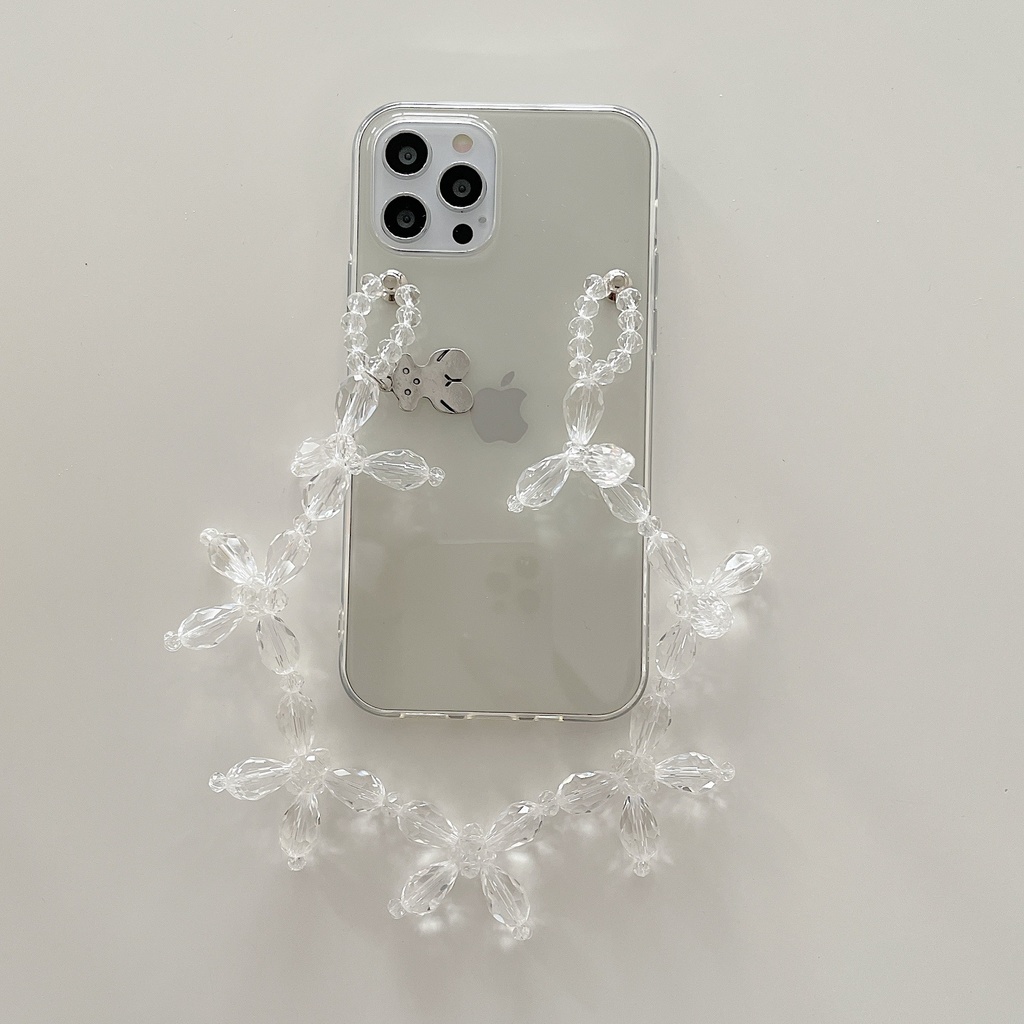 手作りビーズiPhoneスマートフォンケース