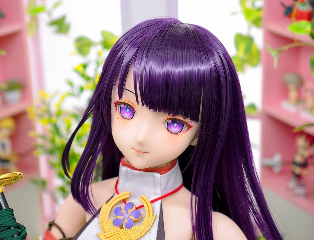 Was sold ★ [KK WORKSHOP] NO.368 DDH-09 フレッシュ肌カスタムヘッド+アイ+ウイッグ