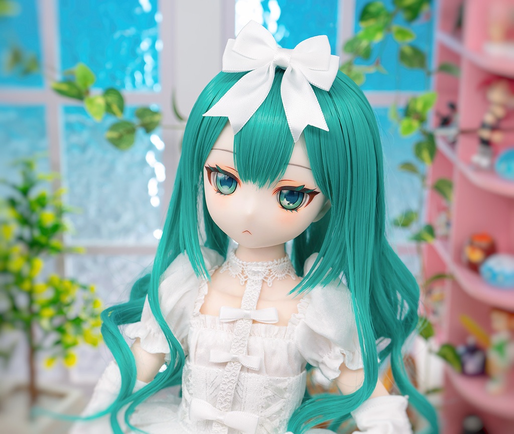 Was sold ★ [KK WORKSHOP] NO.378 DDH-29 セミホワイト肌カスタムヘッド+アイ