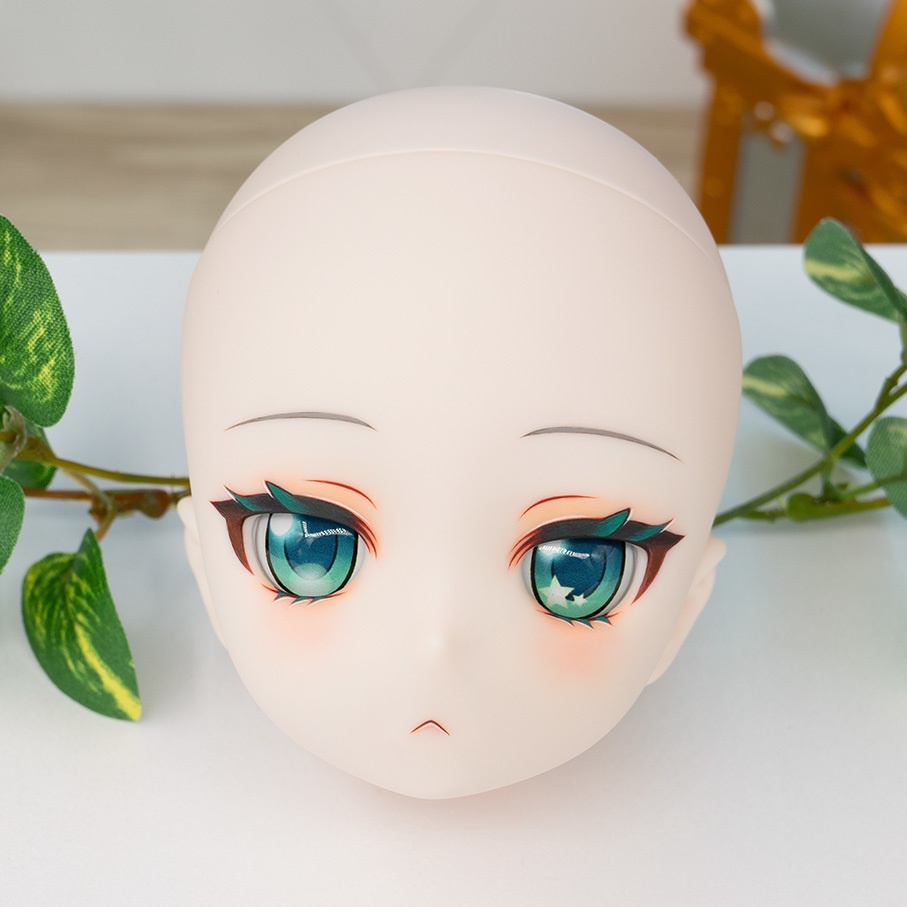 Was sold ★ [KK WORKSHOP] NO.378 DDH-29 セミホワイト肌カスタムヘッド+アイ
