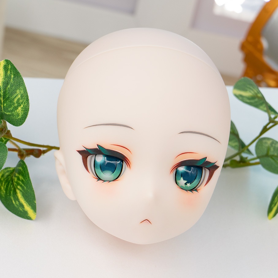Was sold ★ [KK WORKSHOP] NO.378 DDH-29 セミホワイト肌カスタムヘッド+アイ