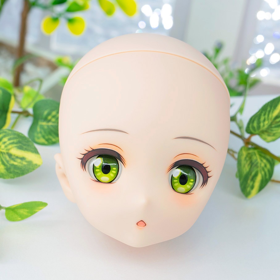 Was sold ★ [KK WORKSHOP] NO.386 DDH-27 フレッシュ肌カスタムヘッド+アイ+ウイッグ