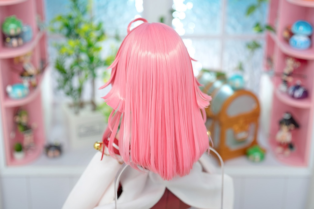 【即納】DDH-27(フレッシュ肌) カスタムヘッド+手作りアイ+ウイッグ KK WORKSHOP NO.397