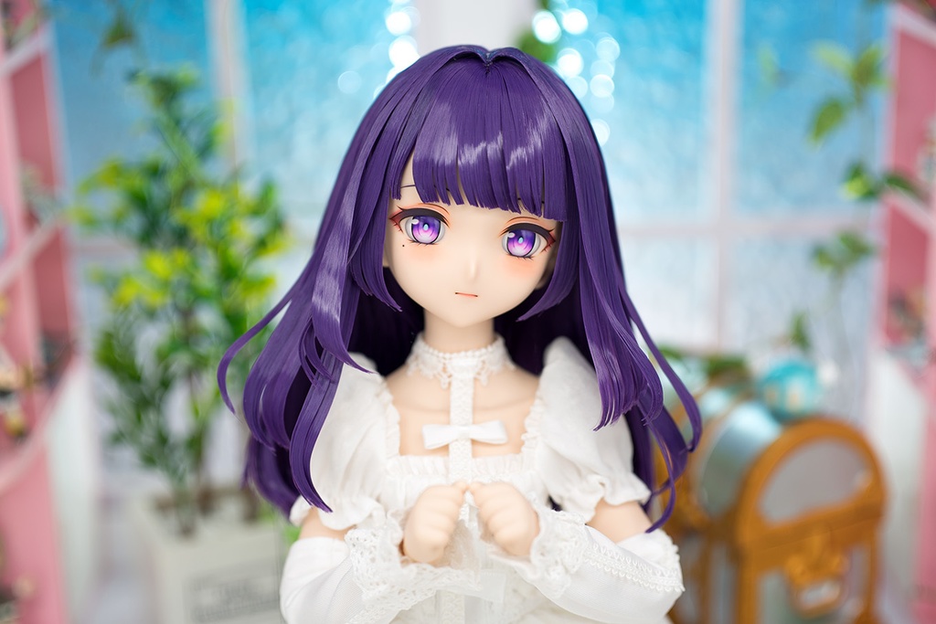 【即納】DDH-10 (フレッシュ肌) カスタムヘッド＋手作りアイ [雷電影 イメージ] KK WORKSHOP NO.399