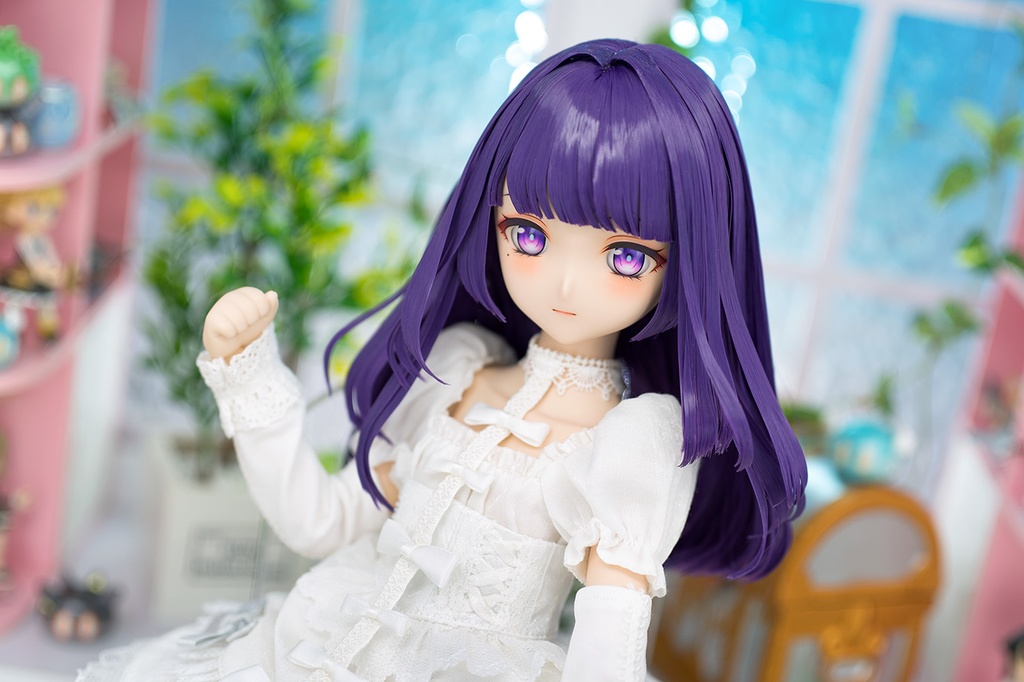 【即納】DDH-10 (フレッシュ肌) カスタムヘッド＋手作りアイ [雷電影 イメージ] KK WORKSHOP NO.399