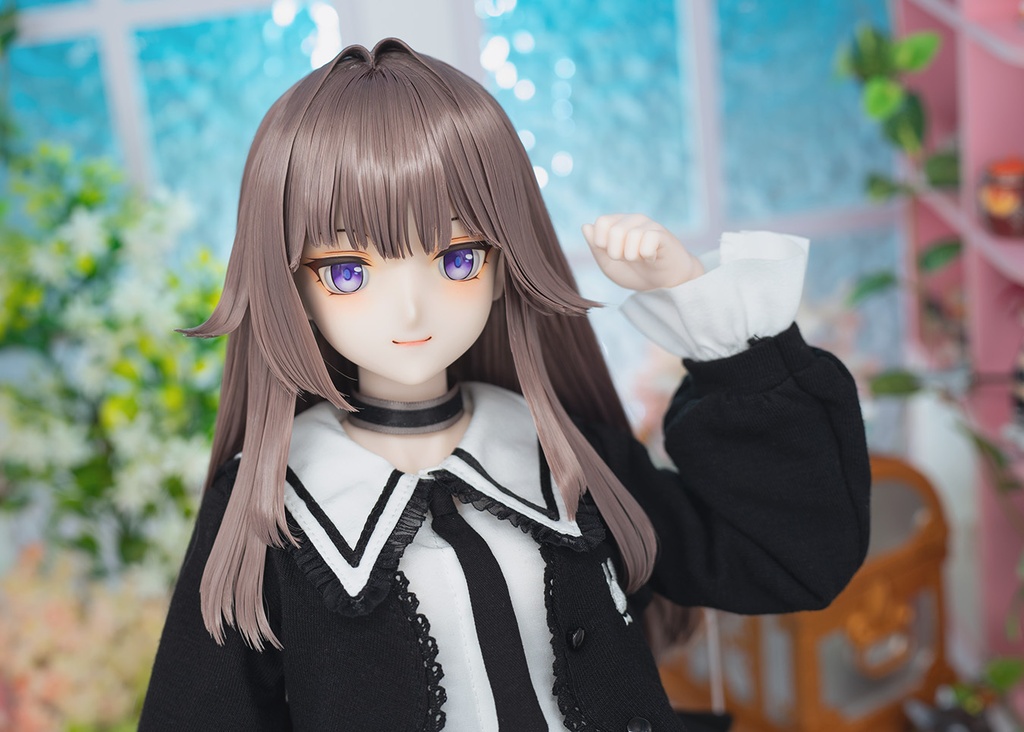 Was sold ★ KK Workshop DDH-09(Semi-white skin)Custom Head(+eyes+wig) commissions order.