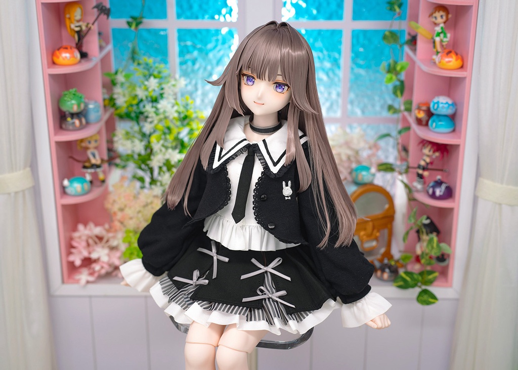 Was sold ★ KK Workshop DDH-09(Semi-white skin)Custom Head(+eyes+wig) commissions order.