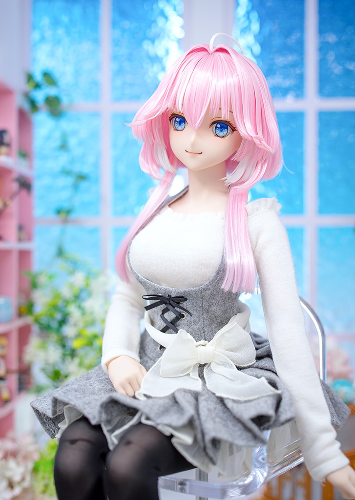 【即納】 ★ KK Workshop 9インチ(1/3)ウイッグ NO.008 for Volks DDH-09