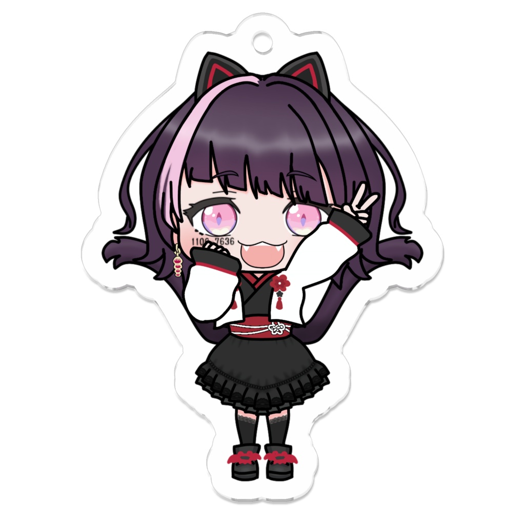 ヤタツキ2周年キーホルダー