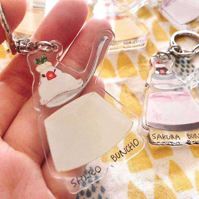 BUNCHOプリン シルバー文鳥