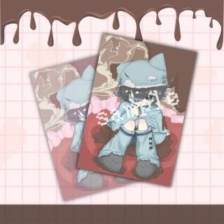 ちょこっとだけ甘いトレカ風カード