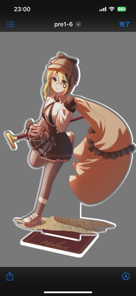 ホームズの代理ちゃんアクスタ