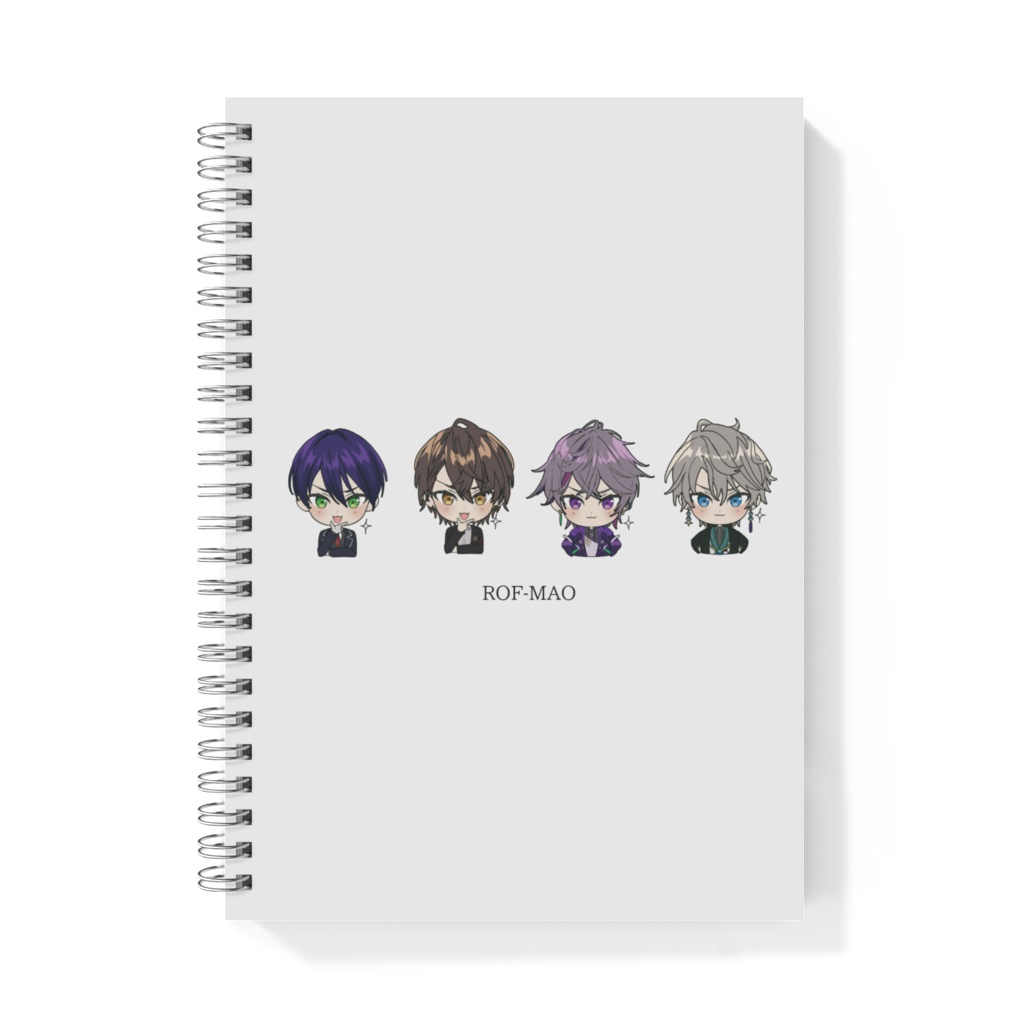 ちびろふまお リングノート - A5 - 片面