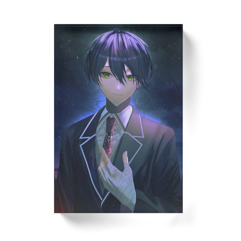 虚空教祖剣持アクリルブロック - 100x148mm