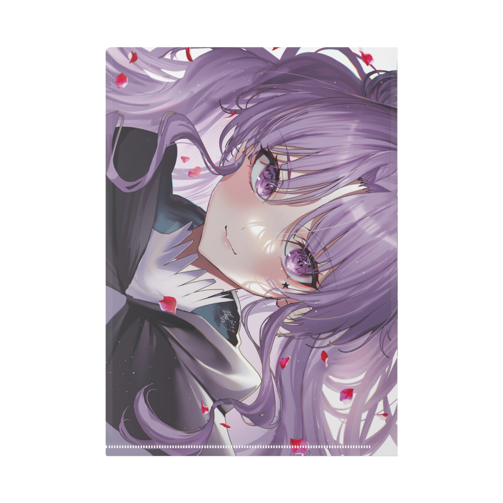 らくだい魔女リリカA4クリアファイル