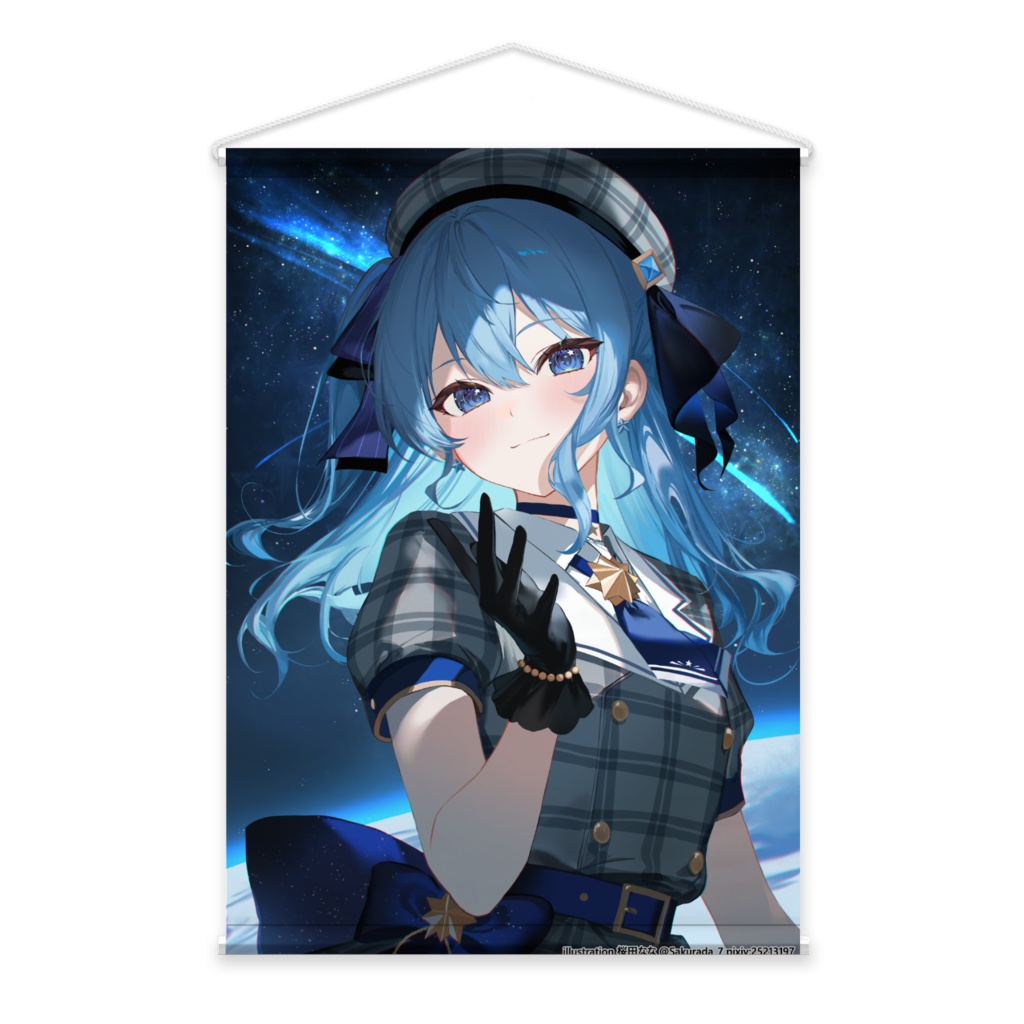 星街すいせい(星空)タペストリー - B2