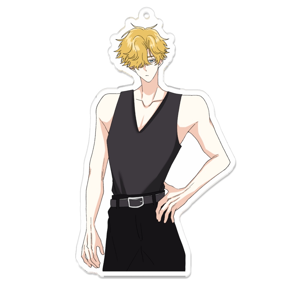 燈ともすアクリルキーホルダー