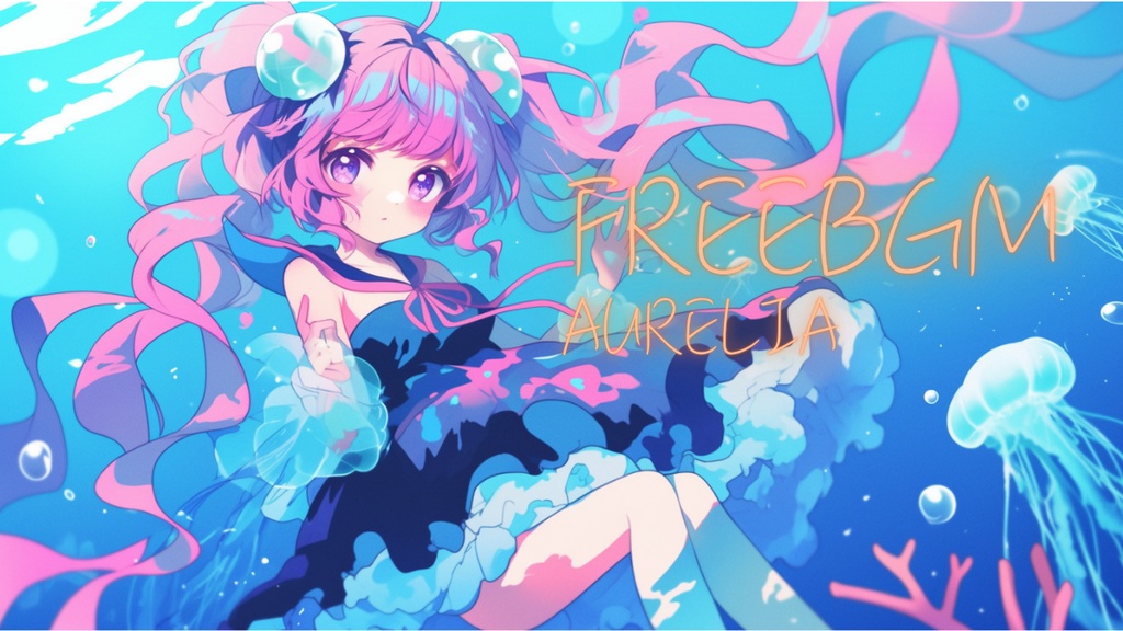 Free BGM_浮遊感のあるキラキラとした曲 [Aurelia]