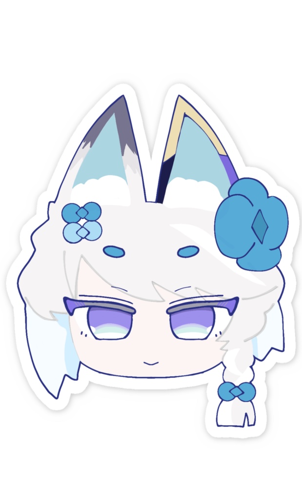 VTuber : 三七百アメ ステッカー/シール