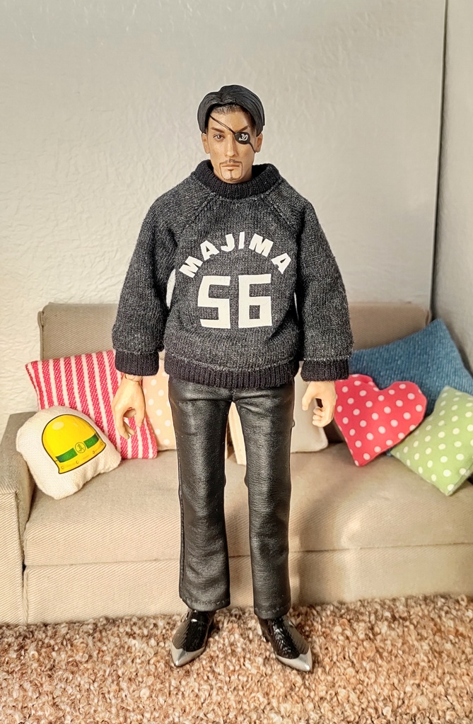 桐生一馬&真島吾朗フィギュア用ラグラントレーナ・MAJIMA56バージョン(黒)