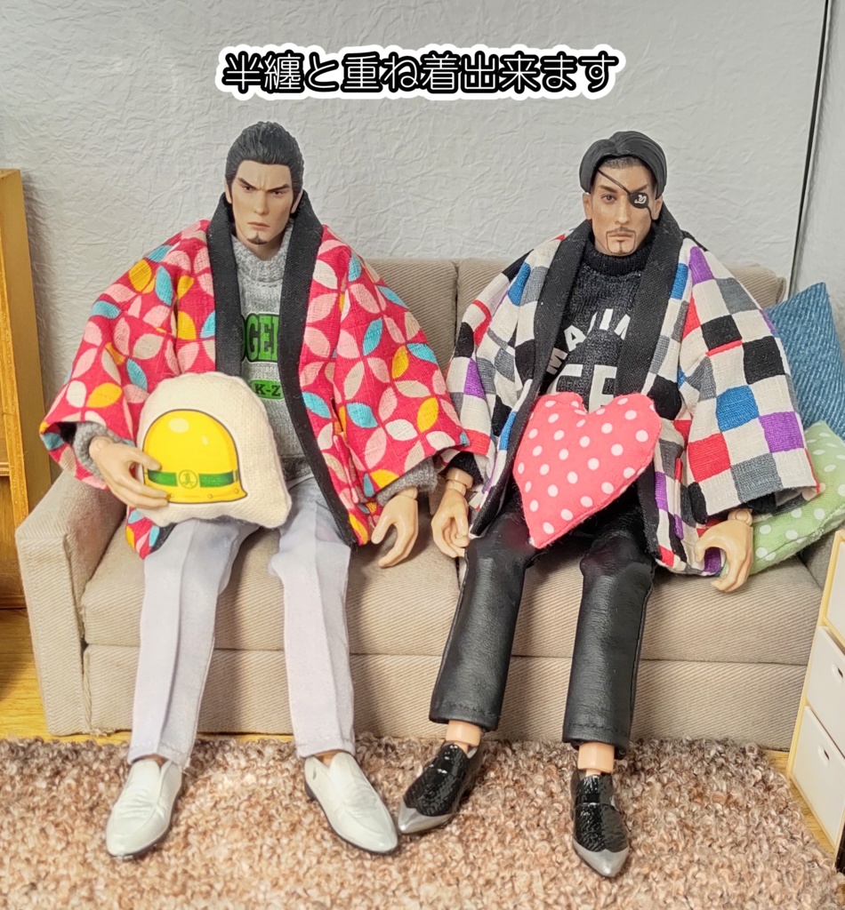 桐生一馬&真島吾朗フィギュア用ラグラントレーナ・MAJIMA56バージョン(黒&グレー)