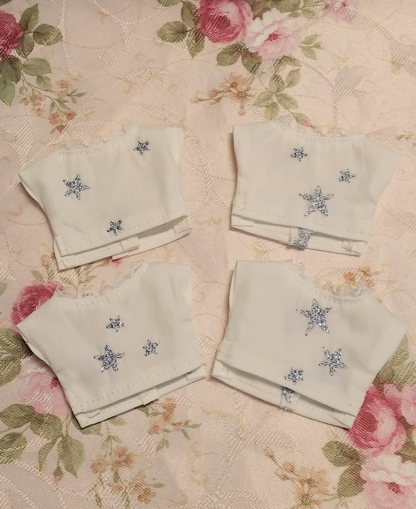 10cmぬい用‹リボンハットとTシャツセット›