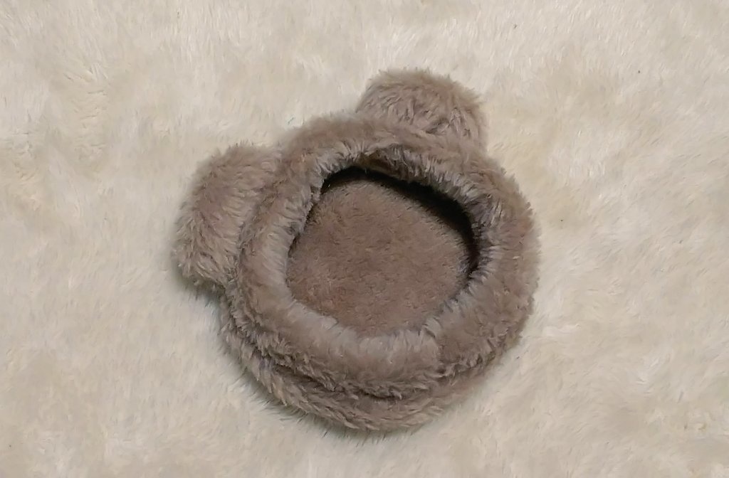 10cmサイズ ぬい用 クマミミ帽