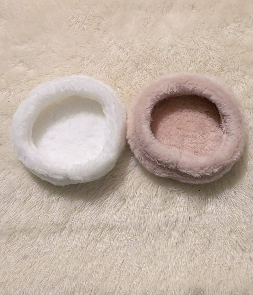 10cmサイズのぬい用 ファー帽子