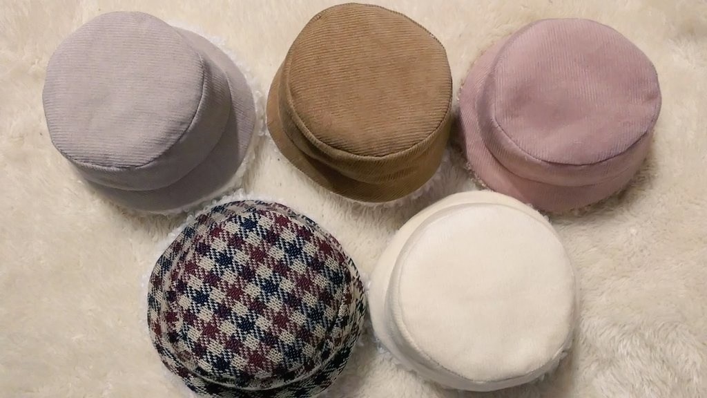 10cmサイズ ぬいぐるみ用 バケツハット