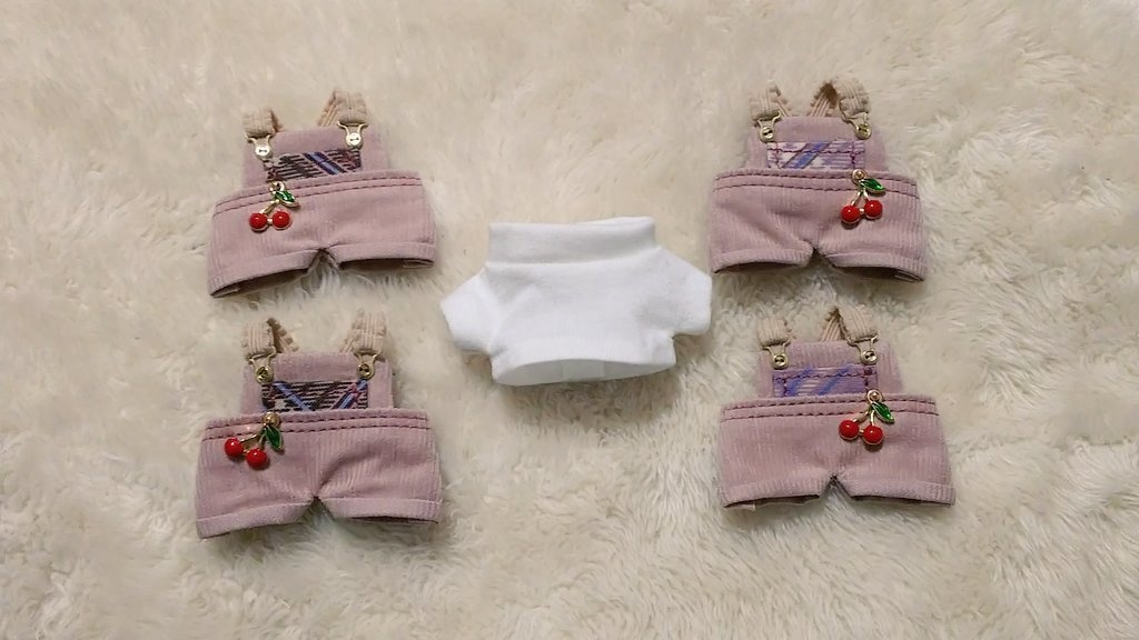 10cmぬいぐるみ用 帽子とお洋服のセット