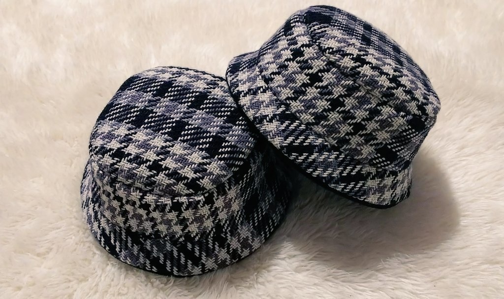 千鳥柄のセットアップ 10cmサイズのぬい用