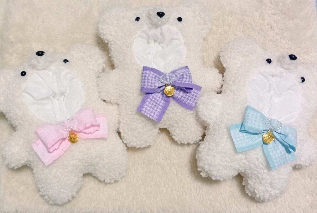 ぬいぐるみ用着ぐるみ 10cm、8cmサイズ
