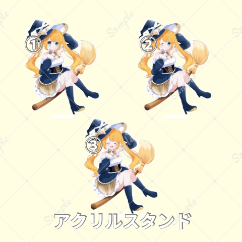 2025ハロウィン_アクリルスタンド