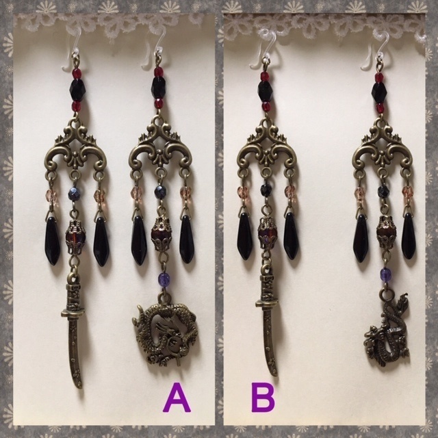 大倶利伽羅イメージ　耳飾り