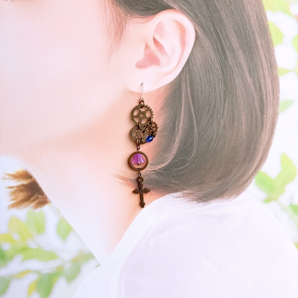 幻想花壇への鍵 耳飾り