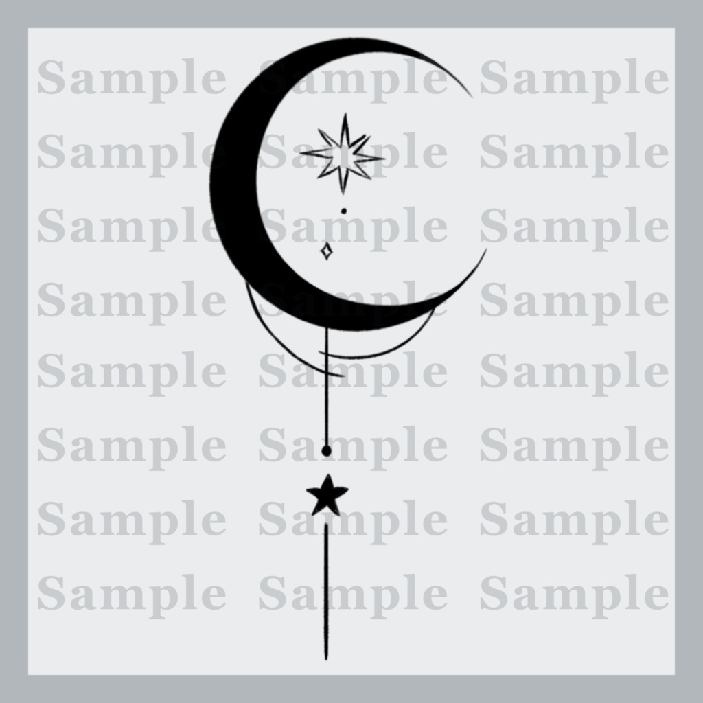 タトゥー5点セット(刺青/入れ墨/tattoo/타투/纹身)