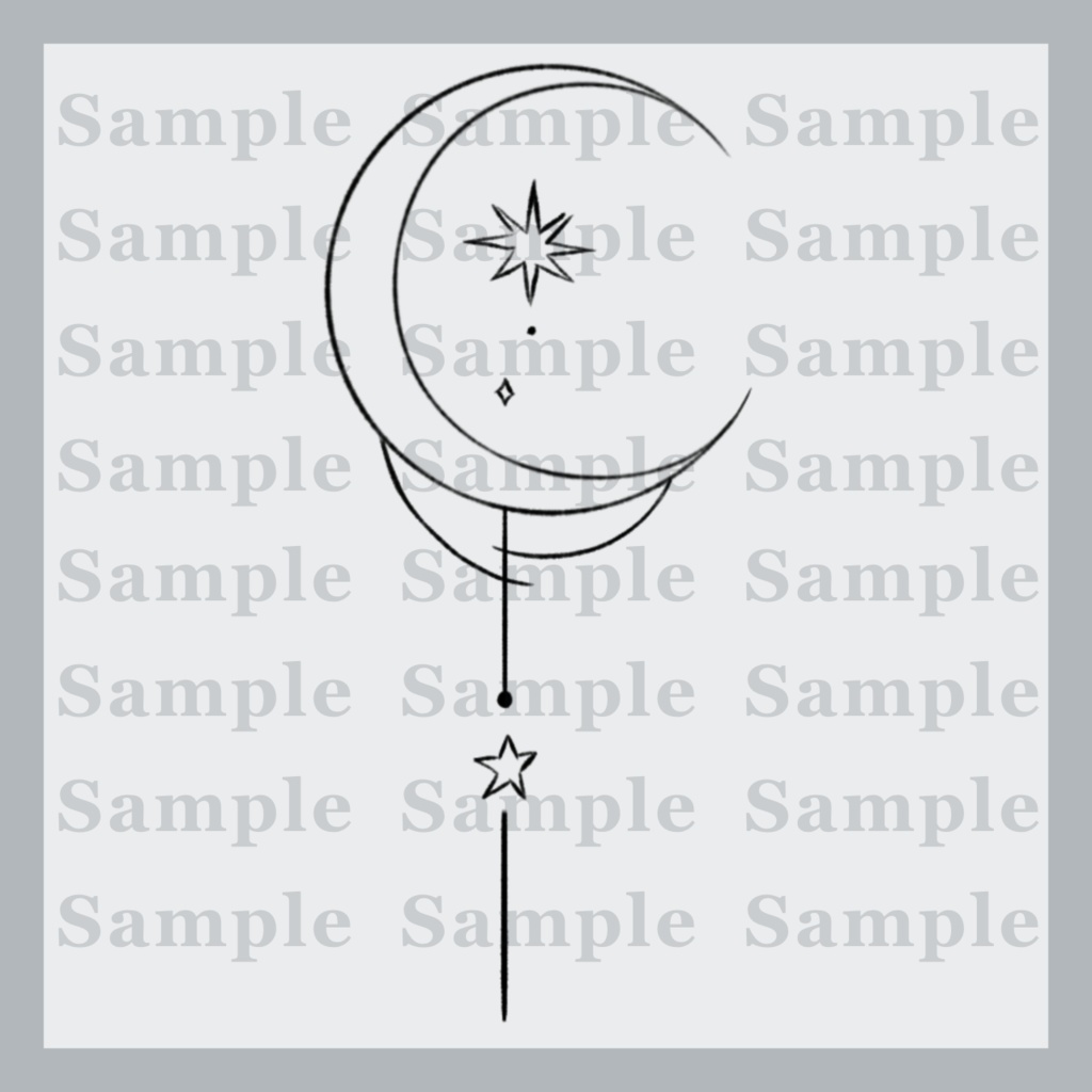 タトゥー5点セット(刺青/入れ墨/tattoo/타투/纹身)