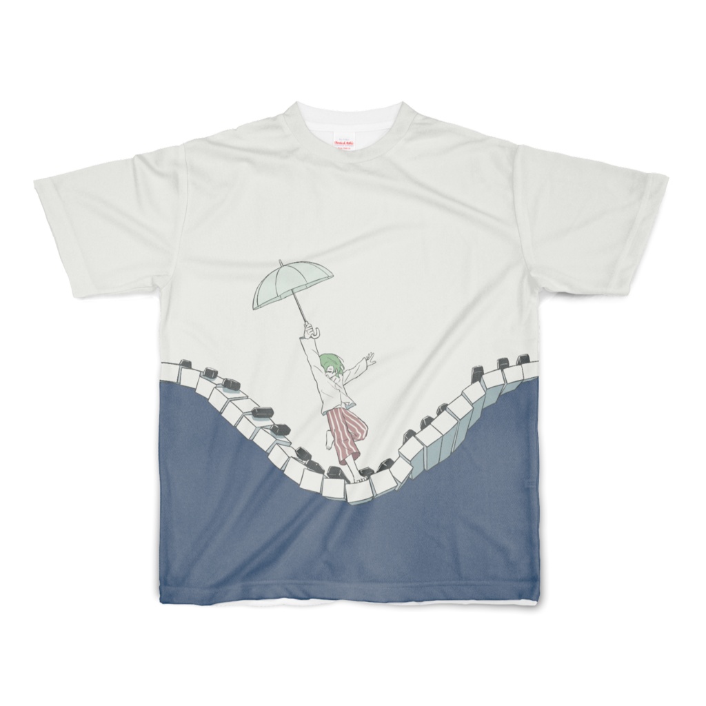 Tシャツ - OUTSTRIP (Designed by アボガド6)